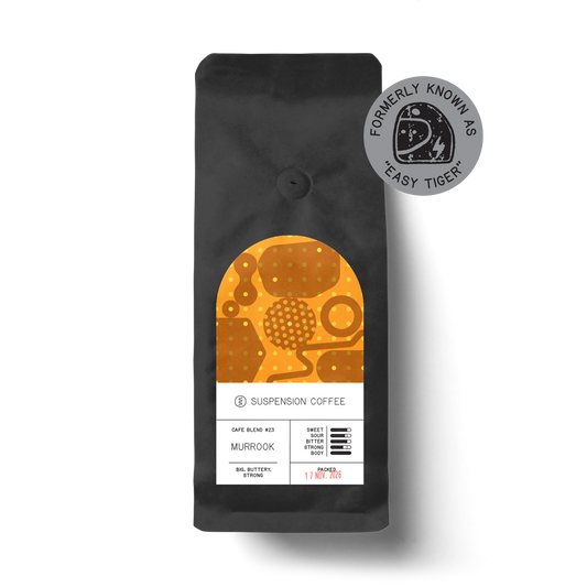 Murrook coffee blend, formerly known as "Easy Tiger"